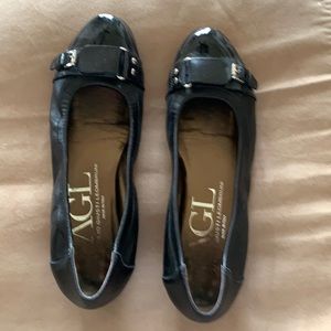 AGL black ballet flats